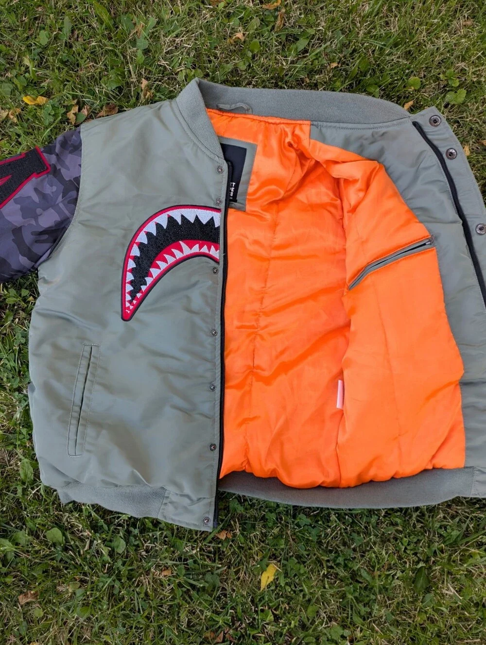 Robert Phillipe Bomber Jacket, Excellent Condition, Size Large
